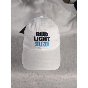 Nike Heritage86  Dri-fit Golf White /Black Hat Cap 580087-101 Bud Light Seltzer